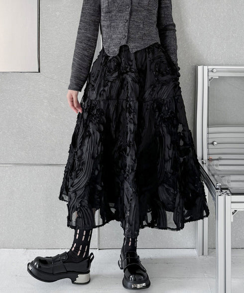 Three-dimensional Pattern Skirt